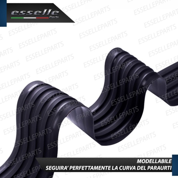 Protezione Nera Soglia Posteriore Bagagliaio in Gomma