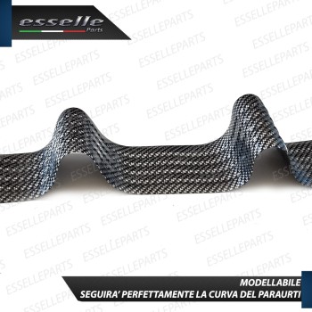 Protezione Carbon Look Soglia Posteriore Bagagliaio in Gomma Protezione Carbon Look Soglia Posteriore Bagagliaio in Gomma