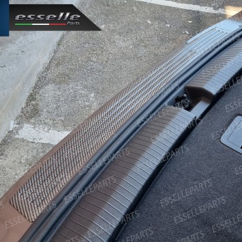 Protezione Carbon Look Soglia Posteriore Bagagliaio in Gomma Protezione Carbon Look Soglia Posteriore Bagagliaio in Gomma