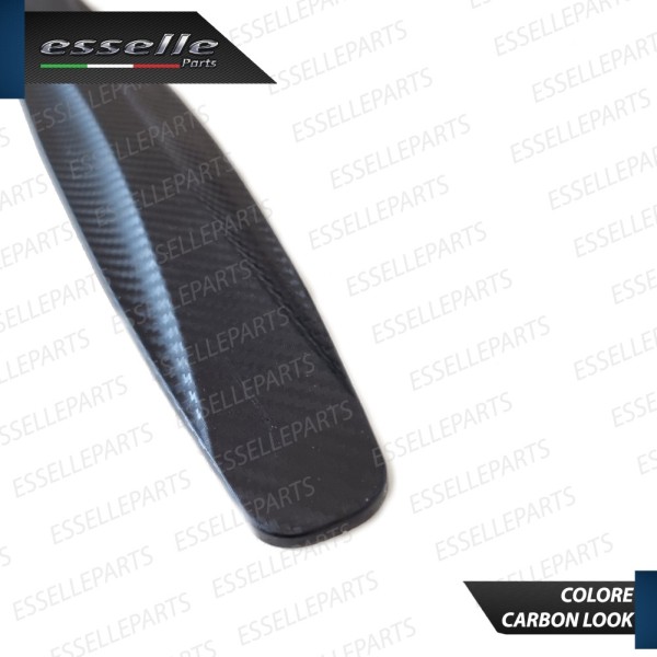 Protezione Carbon Look Per Paraurti in Gomma Resistente Anti-Collisione e antigraffio