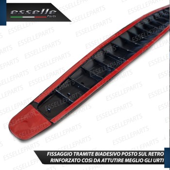 Protezione Carbon Look Per Paraurti in Gomma Resistente Anti-Collisione e antigraffio Protezione Carbon Look Per Paraurti in Gomma Resistente Anti-Collisione e antigraffio