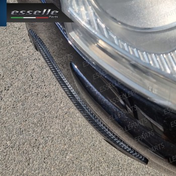 Protezione Carbon Look Per Paraurti in Gomma Resistente Anti-Collisione e antigraffio Protezione Carbon Look Per Paraurti in Gomma Resistente Anti-Collisione e antigraffio
