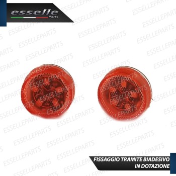 2 luci stroboscopiche anti-collisione per portiera dell'auto (luce