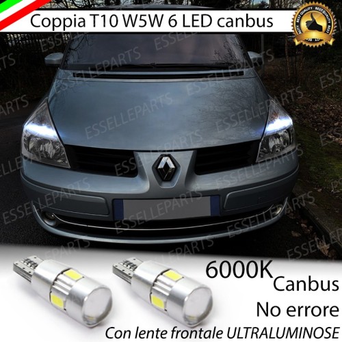 Luci posizione 6 LED Canbus 400 Lumen