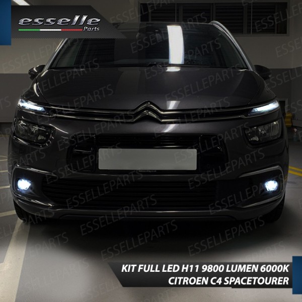 Kit Full Led 6000k canbus CITROEN C4 SPACETOURER Fendinebbia No Error