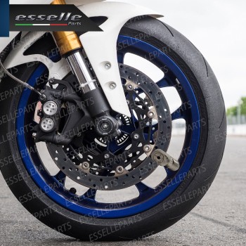 Blocca disco - ARGENTO - in acciaio Inox ad alta sicurezza per moto, scooter Aprilia