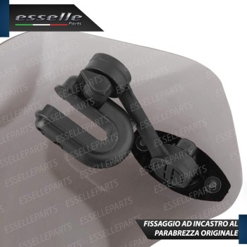 Deflettore - Fumè - Aggiuntivo Cupolino Regolabile in ABS per Suzuki moto