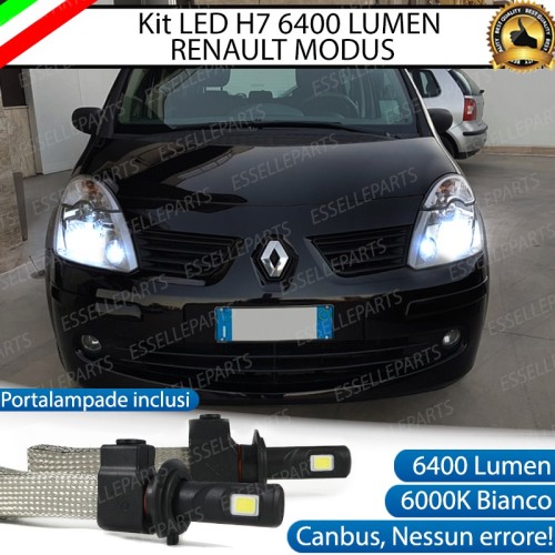 Kit Full LED H7 6400 LUMEN Anabbaglianti RENAULT MODUS