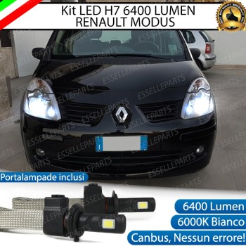 Kit Full LED H7 6400 LUMEN Anabbaglianti RENAULT MODUS