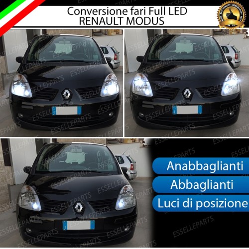 Conversione Fari Full LED 6000K bianco RENAULT MODUS