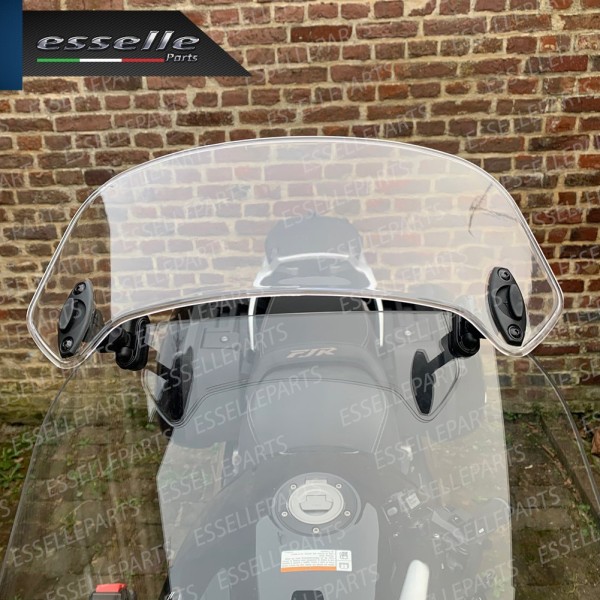 Deflettore - TRASPARENTE - Aggiuntivo Cupolino Regolabile in ABS per Yamaha