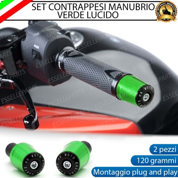 Bilancieri Stabilizzatori VERDE LUCIDO in metallo specifici per Peugeot moto