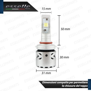 Kit Full Led monoled HIR/HIR2 6500k canbus lampade per TOYOTA IQ