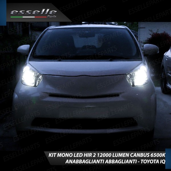 Kit Full Led monoled HIR/HIR2 6500k canbus lampade per TOYOTA IQ