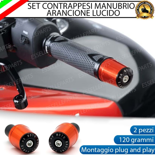 Bilancieri Stabilizzatori ARANCIONE LUCIDO in metallo specifici per Triumph