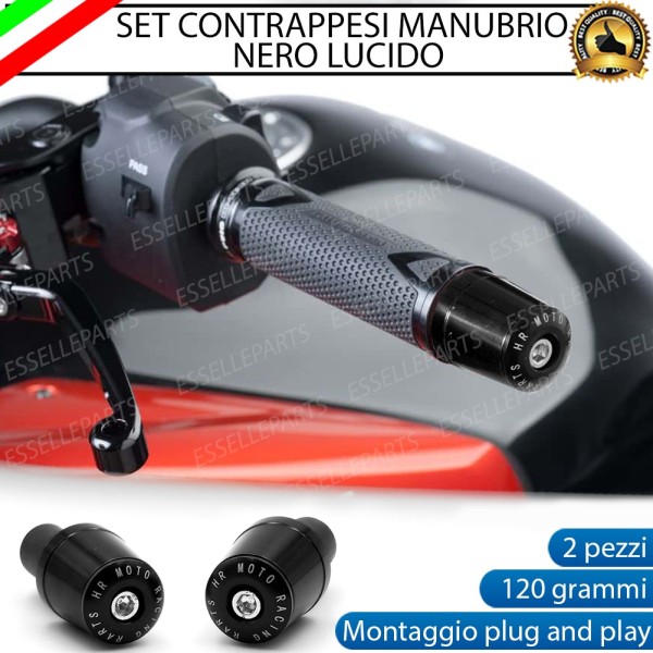 Bilancieri Stabilizzatori NERO LUCIDO in metallo specifici per Triumph