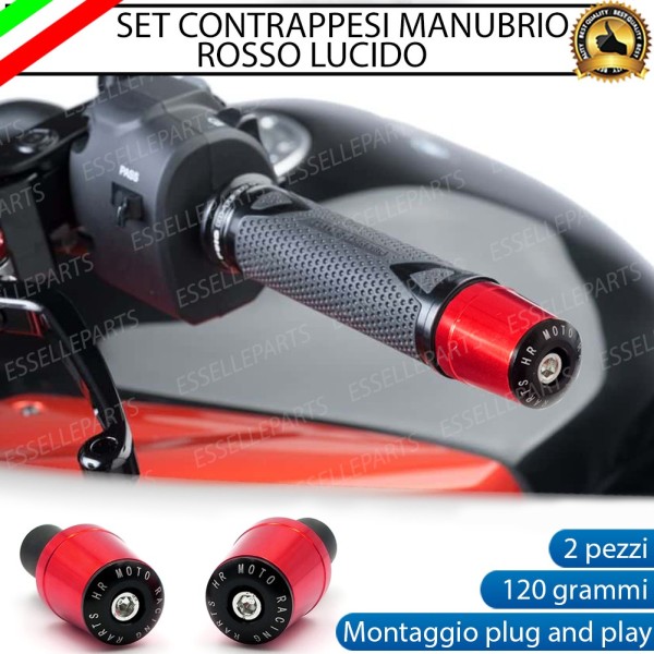 Bilancieri Stabilizzatori ROSSO LUCIDO in metallo specifici per Triumph