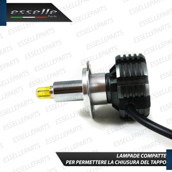 Lampada SINGOLA LED 360° H18 4800 lumen Canbus 6000K Bianco Ghiaccio