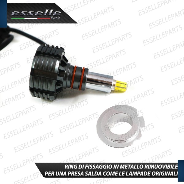 Lampada SINGOLA LED 360° H18 4800 lumen Canbus 6000K Bianco Ghiaccio