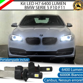 Kit Full LED H7 6400 LUMEN Abbaglianti BMW SERIE 5 F10 F11