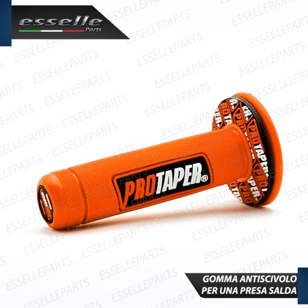 Manopole Antiscivolo - ARANCIONE - specifiche per moto, motorini, scooter, quad Buell
