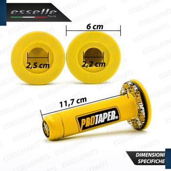 Manopole Antiscivolo - GIALLO - specifiche per Husqvarna