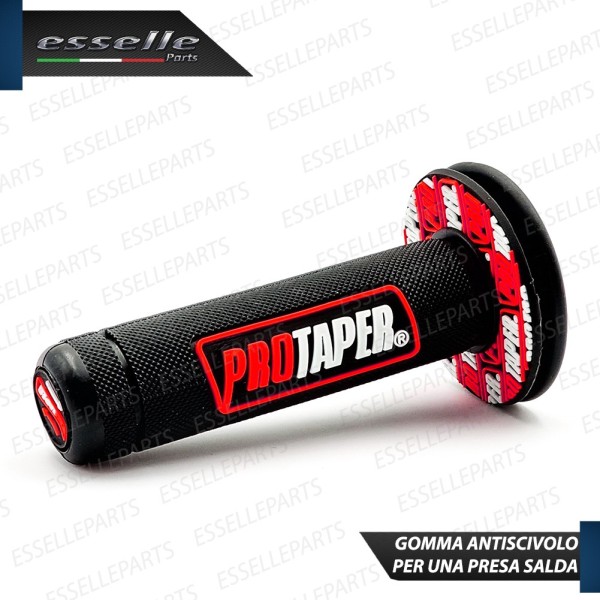 Manopole Antiscivolo - NERO ROSSO - specifiche per Benelli