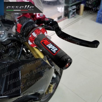 Manopole Antiscivolo - NERO ROSSO - specifiche per Honda moto Manopole Antiscivolo - NERO ROSSO - specifiche per Honda moto