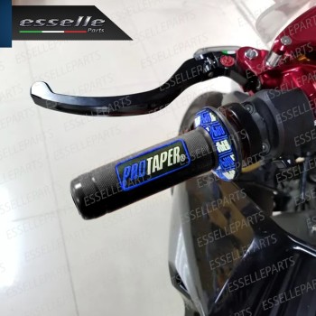 Manopole Antiscivolo - NERO BLU - specifiche per Honda moto Manopole Antiscivolo - NERO BLU - specifiche per Honda moto
