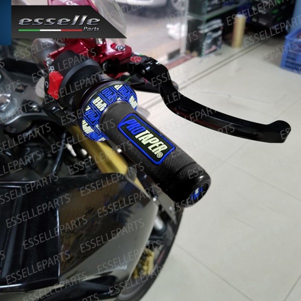 Manopole Antiscivolo - NERO BLU - specifiche per Honda moto