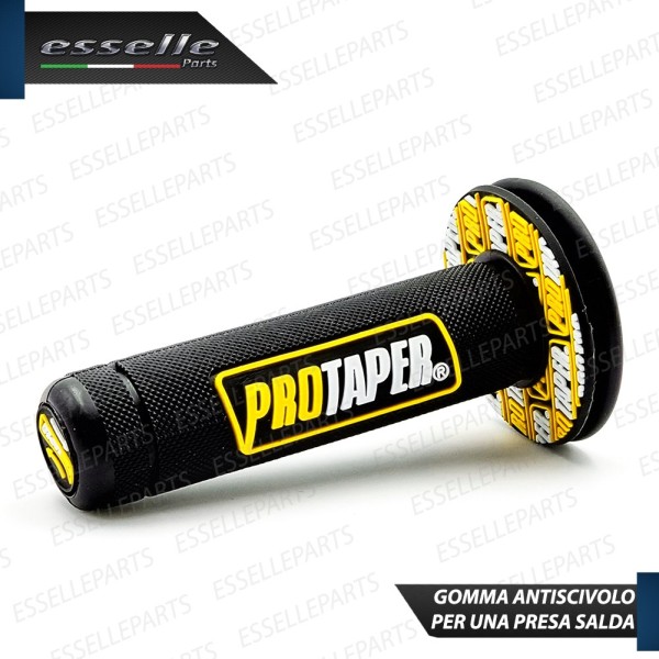 Manopole Antiscivolo - NERO GIALLO - specifiche per Honda moto