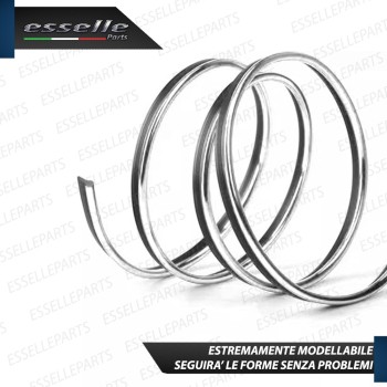 Bordo - CROMATO - Profilo 5 metri ad incastro per Cruscotti Interni Auto in PVC Modellabile Bordo - CROMATO - Profilo 5 metri ad incastro per Cruscotti Interni Auto in PVC Modellabile