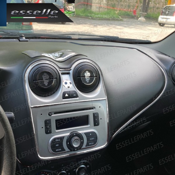 Bordo - CROMATO - Profilo 5 metri ad incastro per Cruscotti Interni Auto in PVC Modellabile