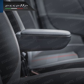 Bracciolo Portaoggetti in Eco Pelle Regolabile Specifico per ABARTH GRANDE PUNTO Bracciolo Portaoggetti in Eco Pelle Regolabile Specifico per ABARTH GRANDE PUNTO