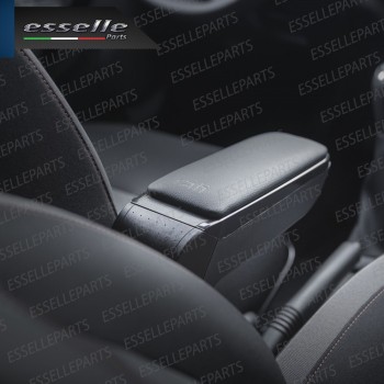 Bracciolo Portaoggetti in Eco Pelle Regolabile Specifico per ABARTH GRANDE PUNTO Bracciolo Portaoggetti in Eco Pelle Regolabile Specifico per ABARTH GRANDE PUNTO
