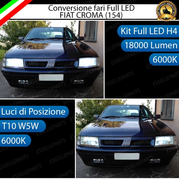 Conversione Fari Full LED 18000LM + 330LM