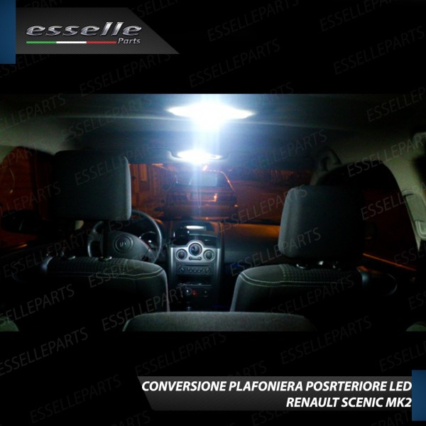 Led interni completo + Targa RENAULT SCENIC II