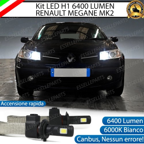 Kit Full LED H1 Abbaglianti 6400 LUMEN RENAULT MEGANE II