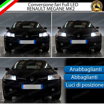 Lampade a Led 6000K Canbus Renault Megane MK2 No Error