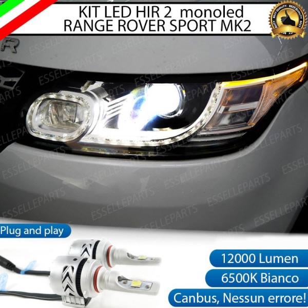 Kit Full LED HIR/HIR2 coppia lampade monoled RANGE ROVER SPORT II