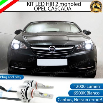 Kit Full LED HIR/HIR2 coppia lampade monoled OPEL CASCADA Kit Full LED HIR/HIR2 coppia lampade monoled OPEL CASCADA