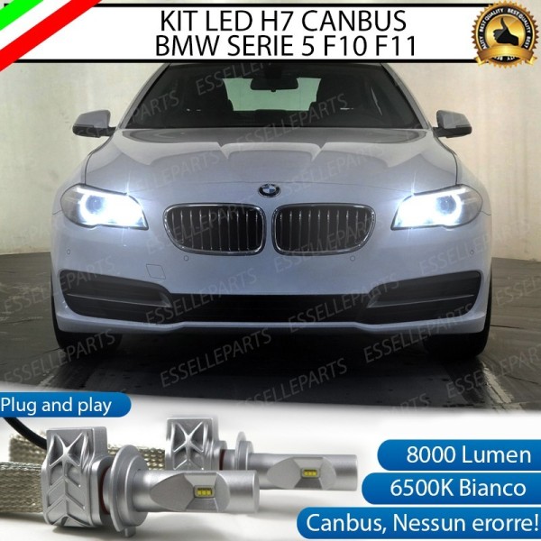 Kit Full LED H7 8000 LUMEN Abbaglianti BMW SERIE 5 F10 F11