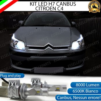 Kit Full LED H7 8000 LUMEN Anabbaglianti CITROEN C4 I