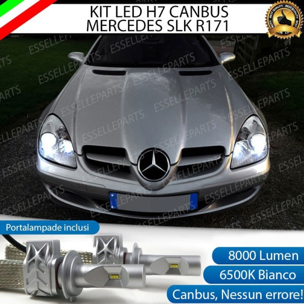 Kit Full LED H7 8000 LUMEN Anabbaglianti MERCEDES SLK R171