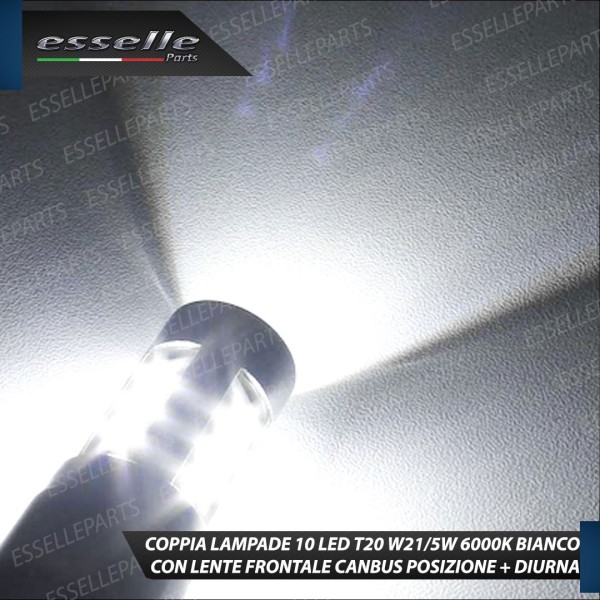 Luci di Posizione/Diurne 10 LED T20 OPEL MOKKA