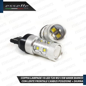 Luci posizione LED Dacia Duster Mk1 con luci diurne: T20 Gear