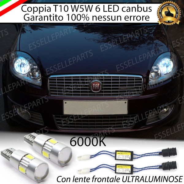 Luci posizione 6 LED Canbus FIAT LINEA