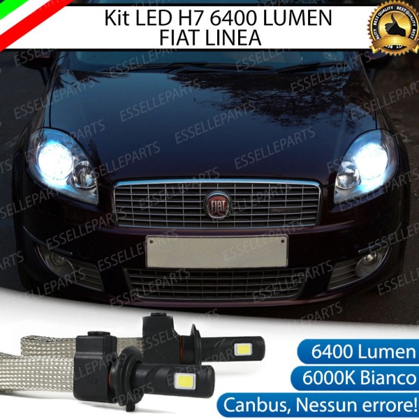 Kit Full LED H7 6400 LUMEN Anabbaglianti FIAT LINEA