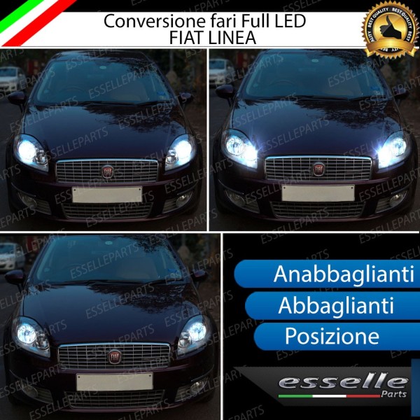 Conversione Fari Full LED FIAT LINEA