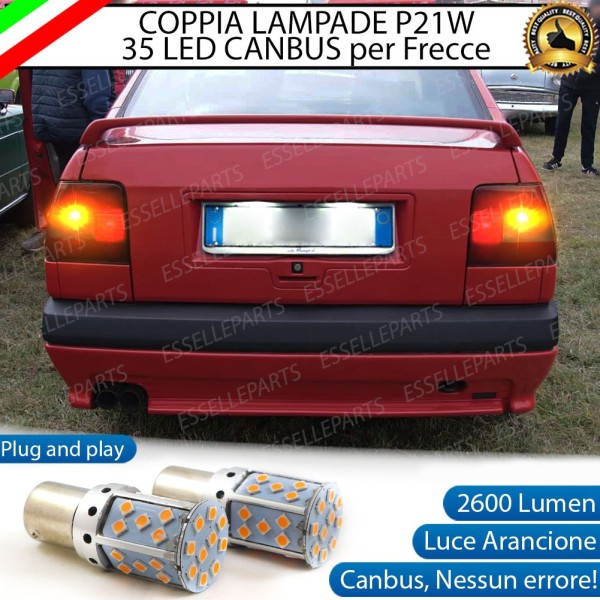 Coppia Frecce Posteriori P21W 35 LED Canbus FIAT TEMPRA